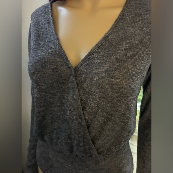 Timing, gray bodysuit. Size Medium - Picture 5 of 9